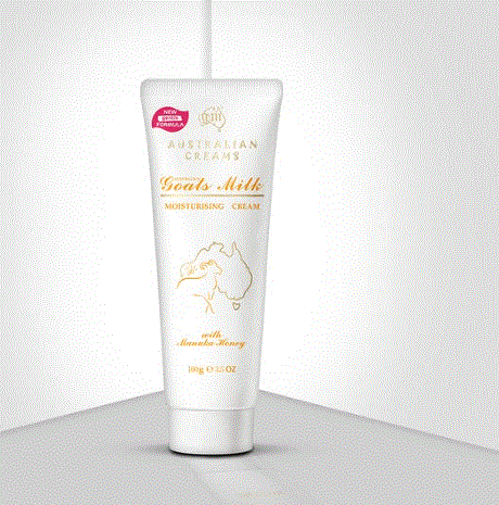 كريمات أسترالية - كريم مرطب بحليب الماعز (أصلي)