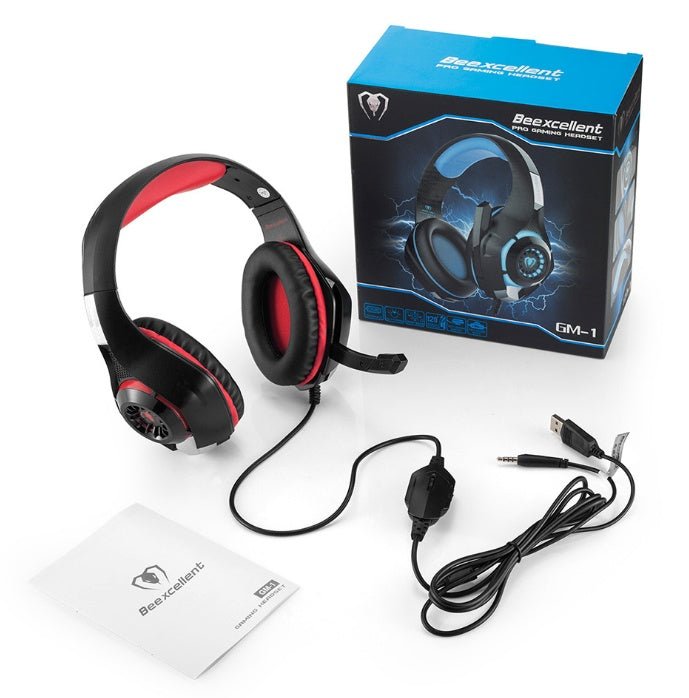 In Zhuo GM - 1 Computer Notebook Head - Mounted Luminous Gaming Headset With Microphone Jedi To Eat Chicken Earphones - Zambeel