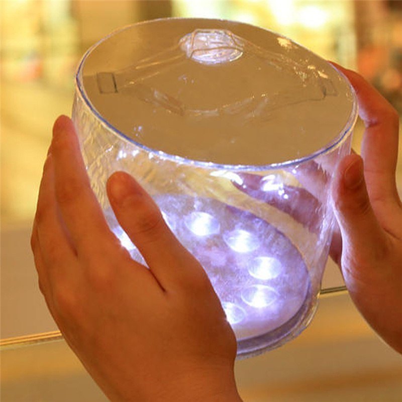 Inflatable Solar Light LED Solar Powered Foldable Light Outdoor Garden Yard Emergency Solar Road Lamp - Zambeel