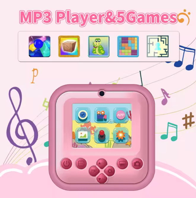 Instant - Print Camera for Kids - Zambeel