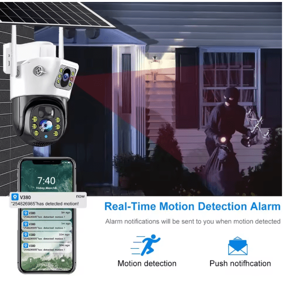 Intelligent Solar Camera (V380) © - Zambeel