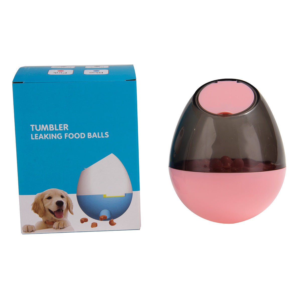Interactive Dog Cup, Dog Food Dispenser, Leaky Ball - Zambeel