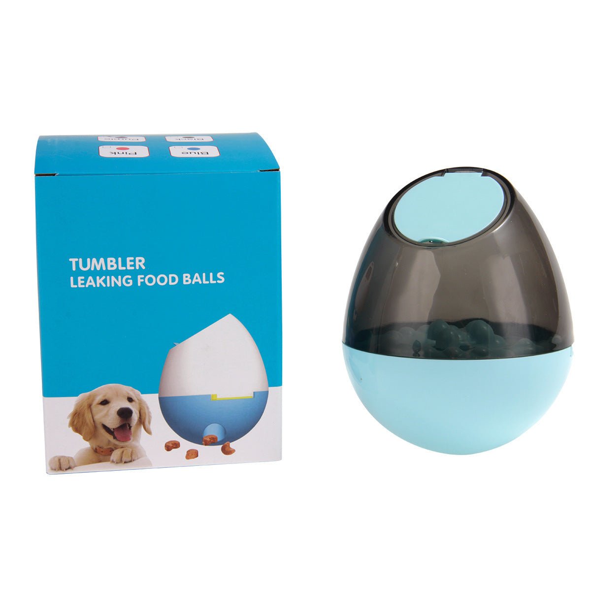 Interactive Dog Cup, Dog Food Dispenser, Leaky Ball - Zambeel