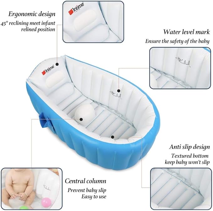 InTime - Inflatable Baby Bathtub - Zambeel