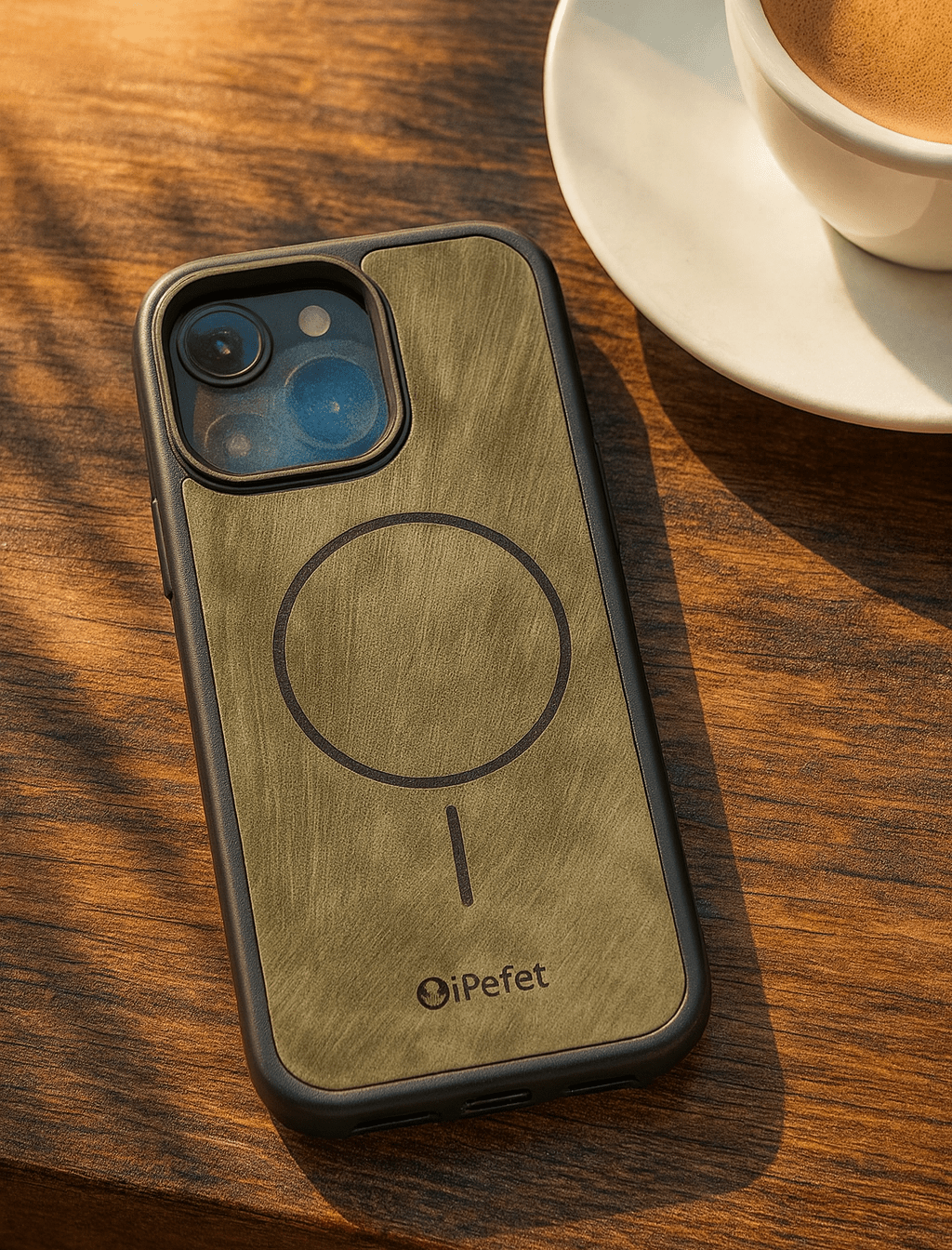 iPefet MagSafe Leather Texture Case for iPhone - Zambeel