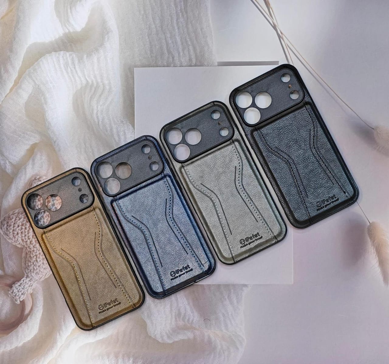 iPhone Leather Texture Protective Case - Zambeel