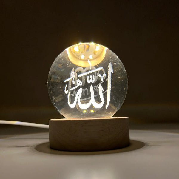 Islamic Crystal LED Lamp - Zambeel