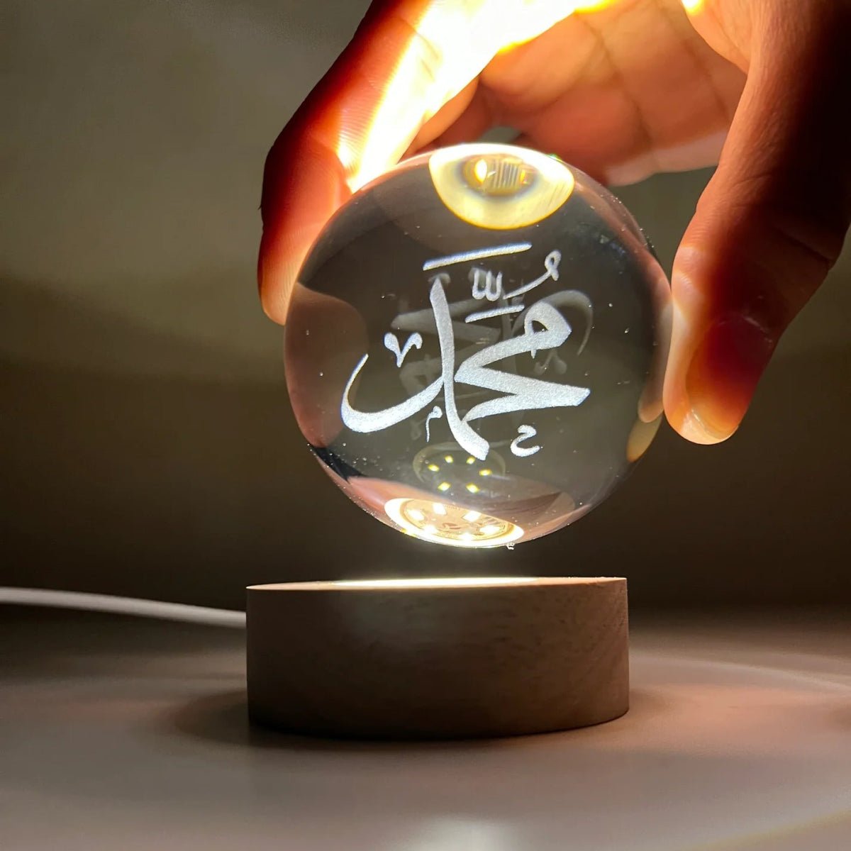 Islamic Crystal LED Lamp - Zambeel