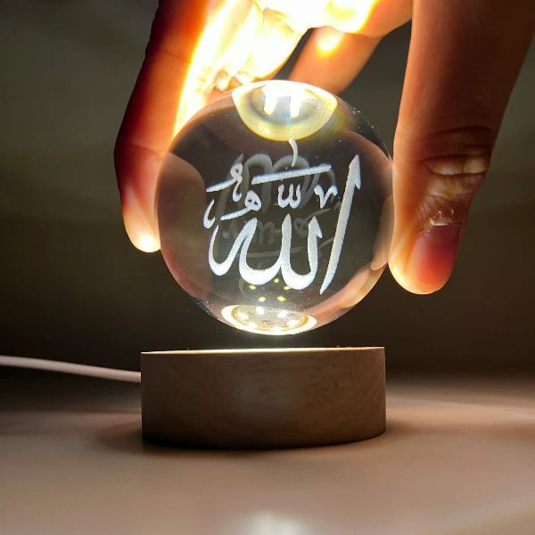 Islamic Crystal LED Lamp - Zambeel