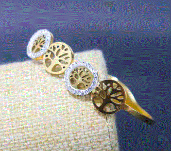 سوار شجرة مجوفة للنساء