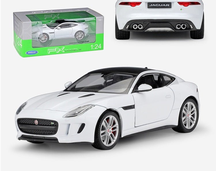 JAGUAR F - Type Coupe Simulation Alloy Car Model Adult - Zambeel