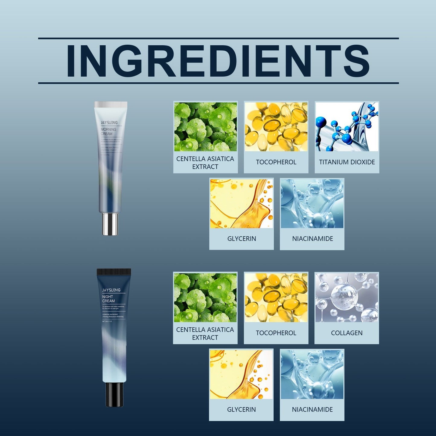 Jaysuing - Day & Night Cream Kit - Zambeel