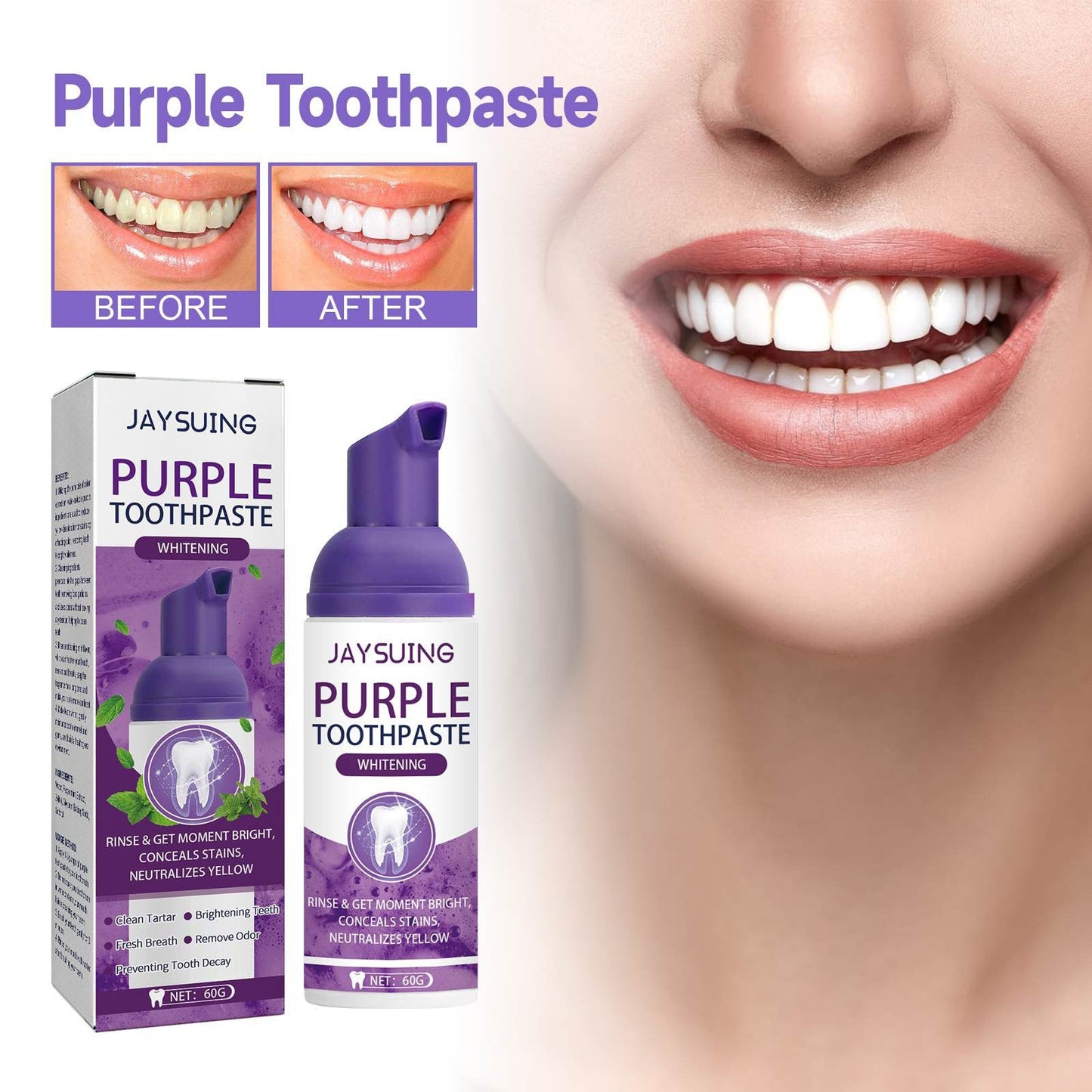 Jaysuing - Purple Tooth Paste - Zambeel