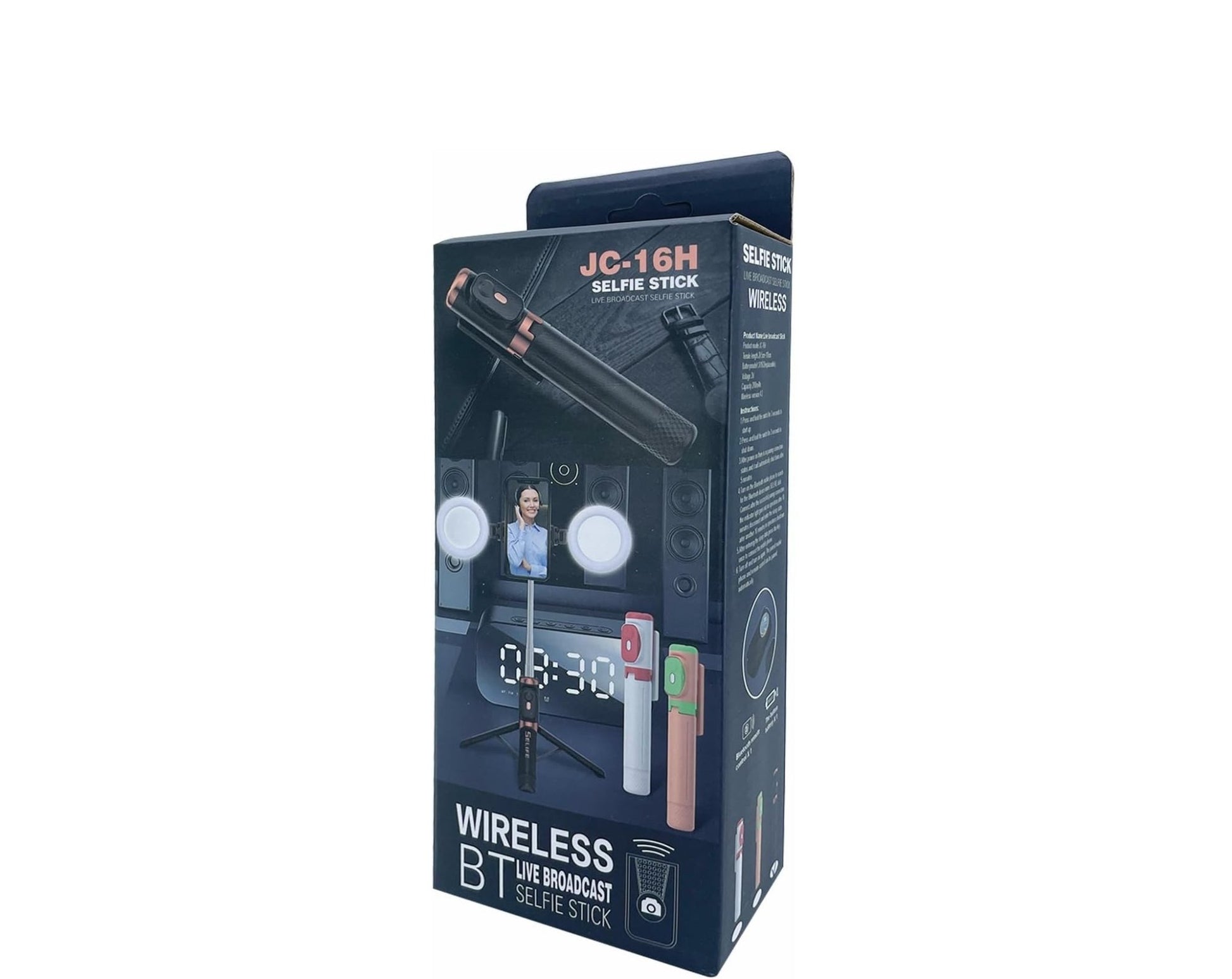 JC Series - Wireless Bluetooth Selfie Stick - Zambeel