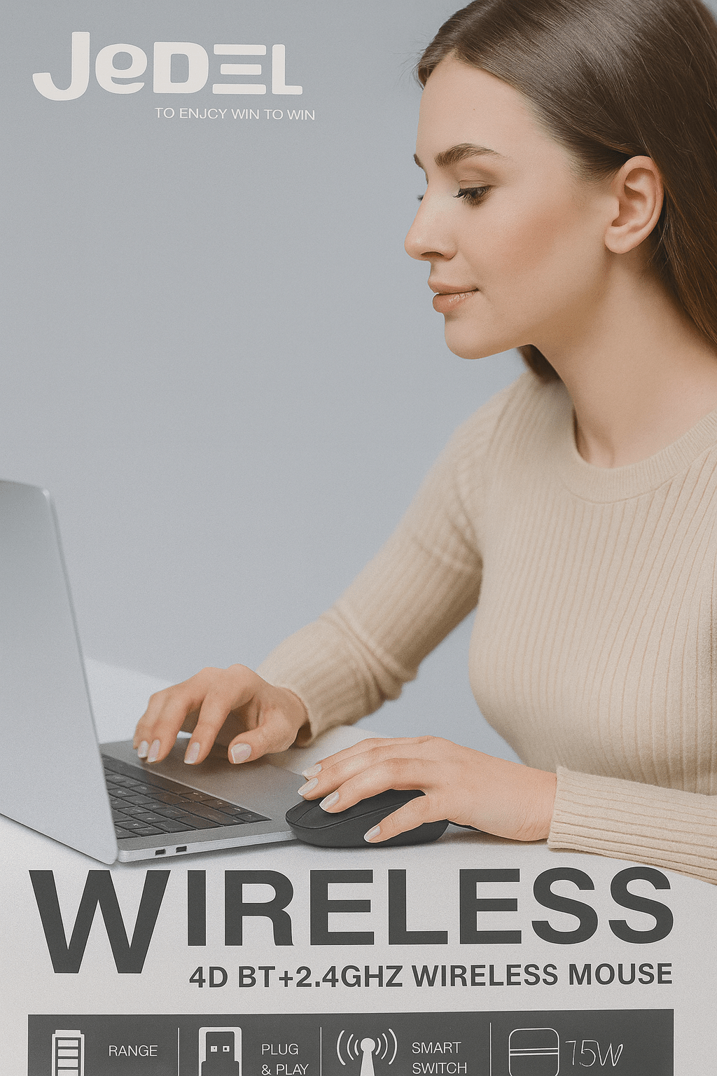 Jedel - Wireless Mouse - Zambeel