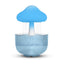 Jellyfish Raindrop Humidifier Ultrasonic Atomization Seven - color Ambience Light Cloud Rain Aroma Diffuser Home Decor - Zambeel
