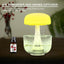 Jellyfish Raindrop Humidifier Ultrasonic Atomization Seven - color Ambience Light Cloud Rain Aroma Diffuser Home Decor - Zambeel