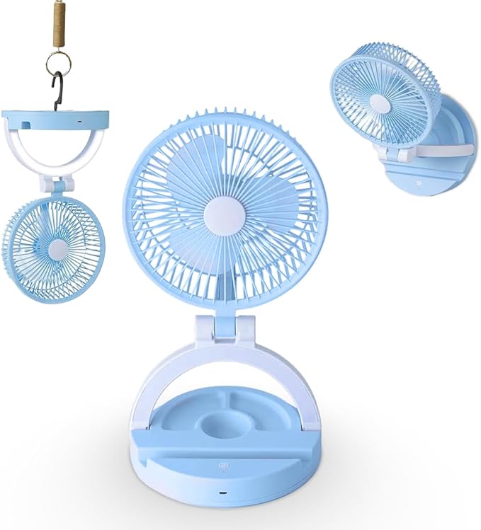 Jiake - Folding Storage Lamp Fan with USB - Zambeel