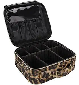 Jioney - Leopard Print Cosmetic Case - Zambeel