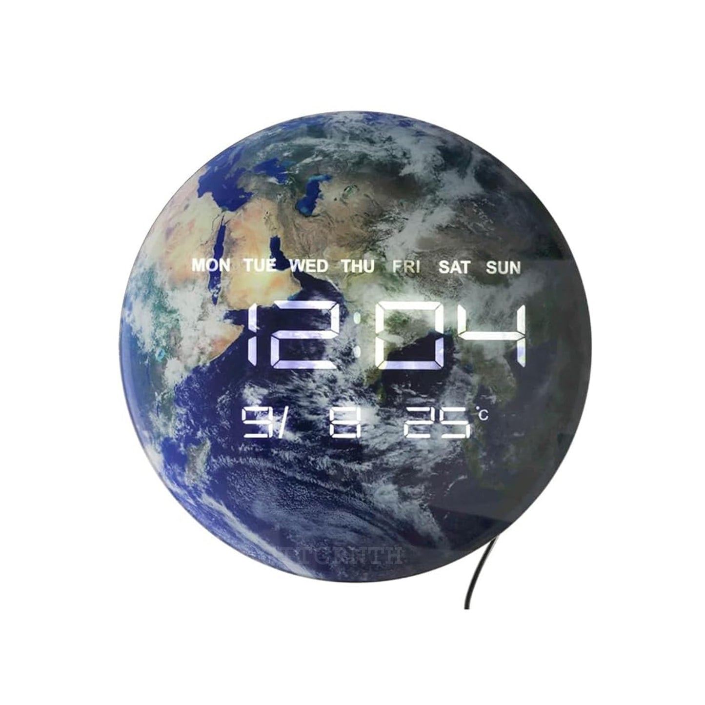 Jiugong - LED Planet Electronic Clock © - Zambeel