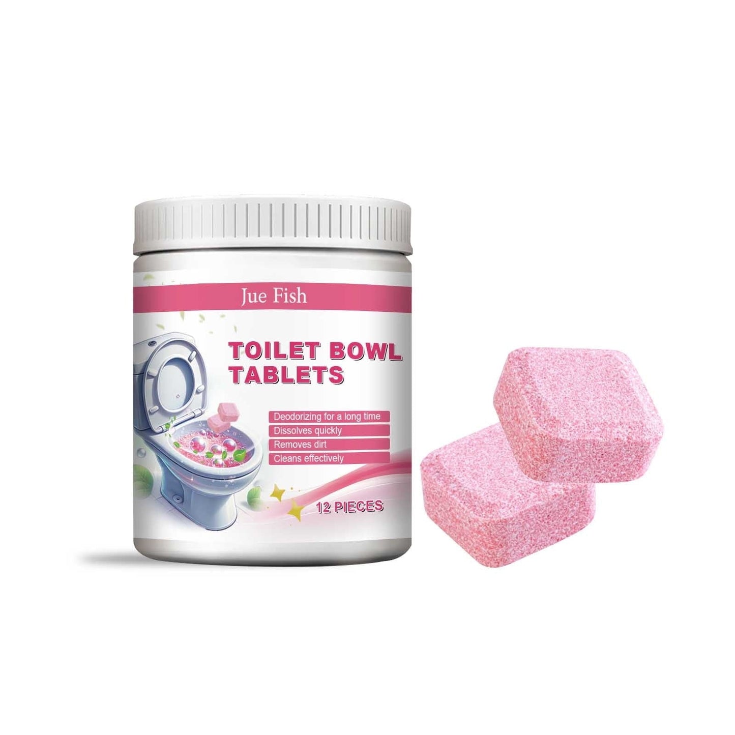 Jue - Fish Toilet Bowl Tablets - Zambeel