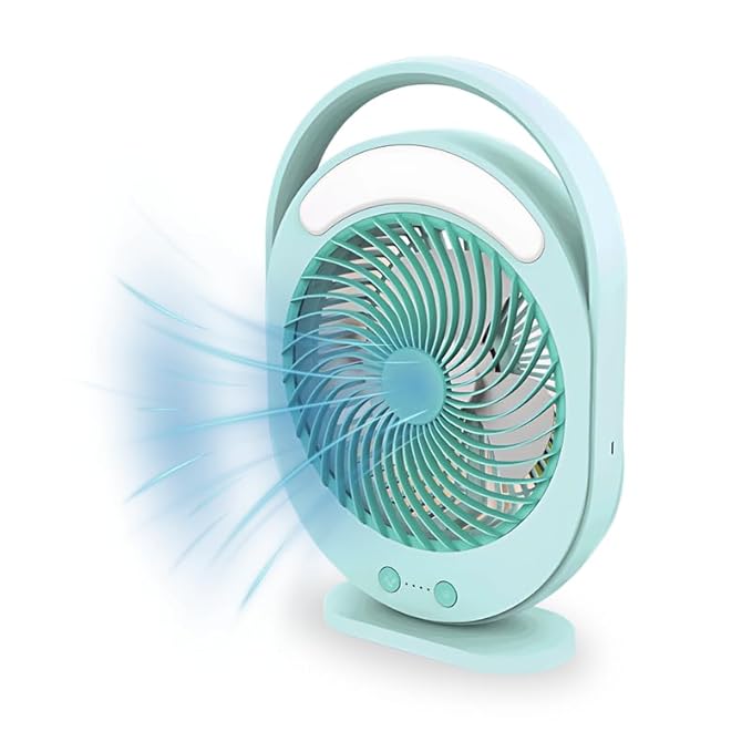 Kamisafe - Rechargeable LED Multi - Functional Fan - Zambeel