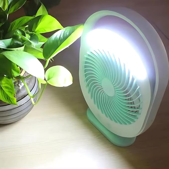 Kamisafe - Rechargeable LED Multi - Functional Fan - Zambeel