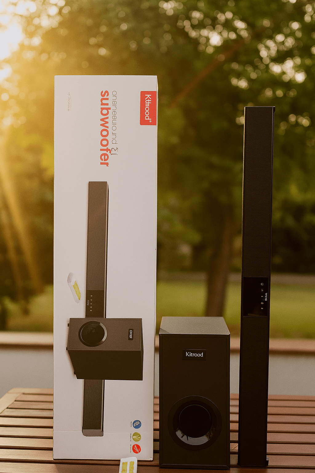 KBroad - Cinema Soundbar & Subwoofer Set - Zambeel