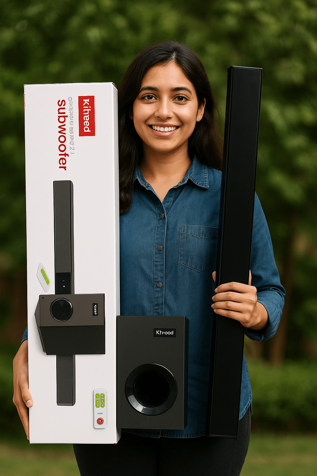 KBroad - Cinema Soundbar & Subwoofer Set - Zambeel