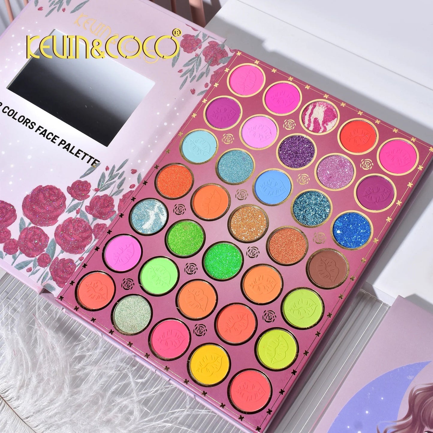 Kevin & Coco - 82 Colors Face Palette (Original) - Zambeel