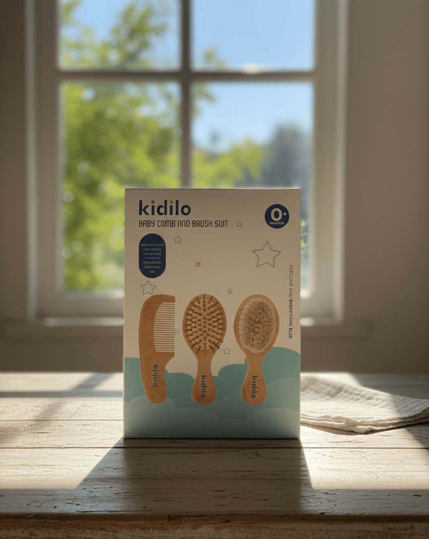 Kidilo - Baby Brush & Comb Set - Zambeel