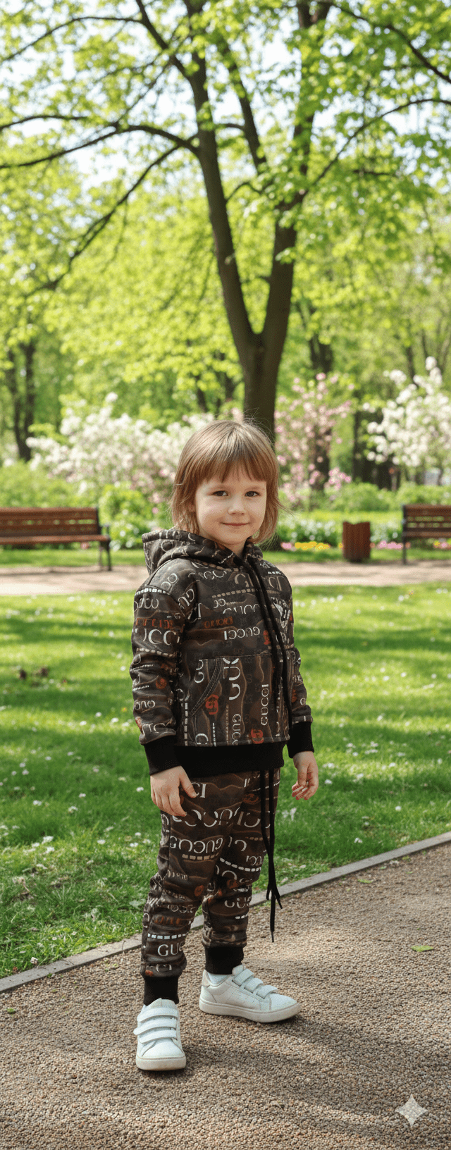 Kids All - Over Print Hoodie & Trouser Set - Zambeel