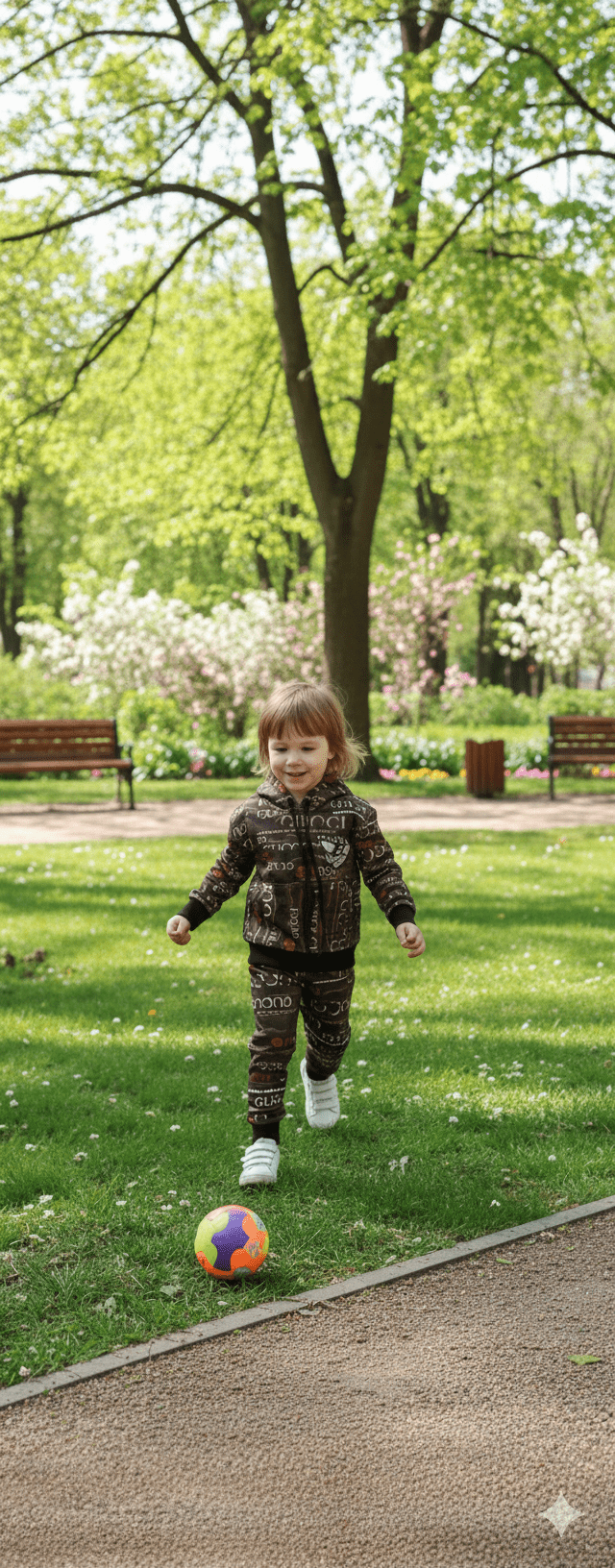 Kids All - Over Print Hoodie & Trouser Set - Zambeel