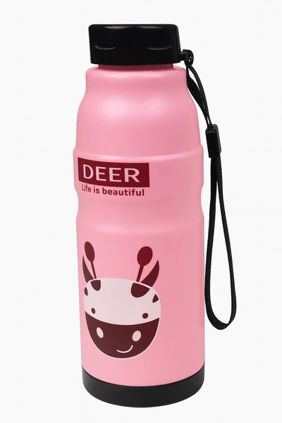 Kids Cartoon Stainless Steel Water Bottle - Zambeel