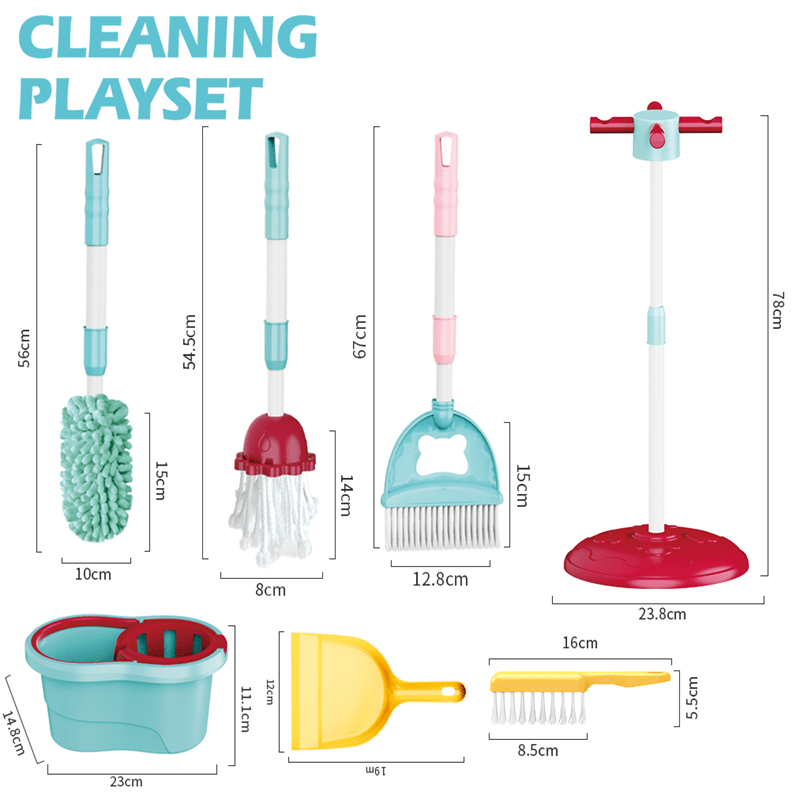 Kids Cleaning Play Set - Zambeel