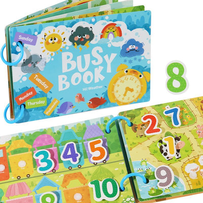 Kids Educational Busy Book - Zambeel