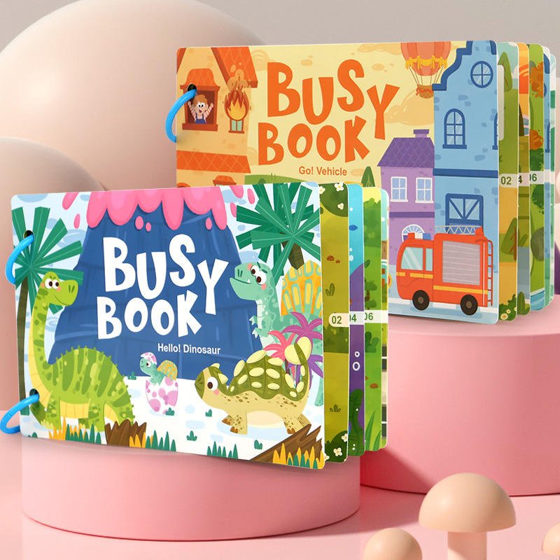 Kids Educational Busy Book - Zambeel