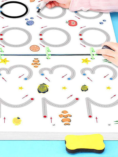 Kids Educational Tracing Workbook - Zambeel