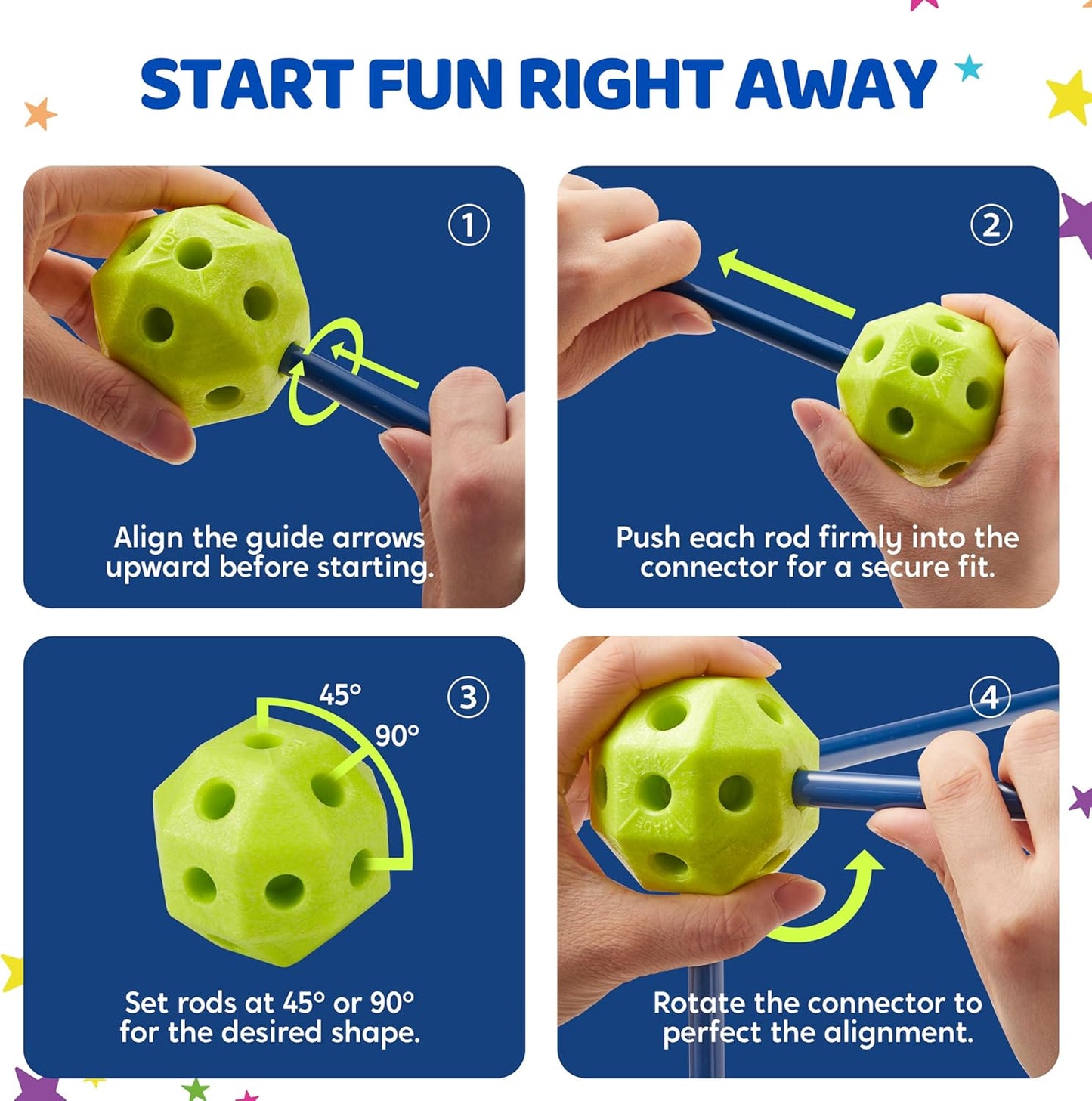 Kids Fort Building Kit - Zambeel