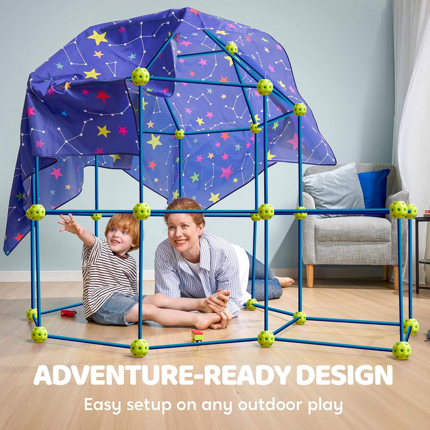Kids Fort Building Kit - Zambeel