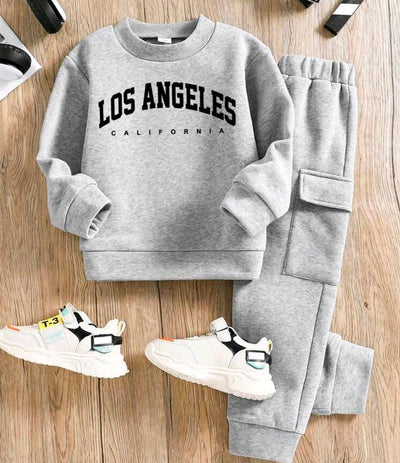 Kids Los Angeles California Sweatshirt & Trouser - Zambeel