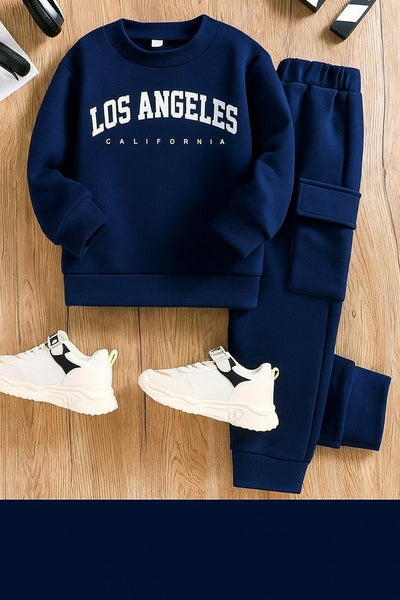 Kids Los Angeles California Sweatshirt & Trouser - Zambeel