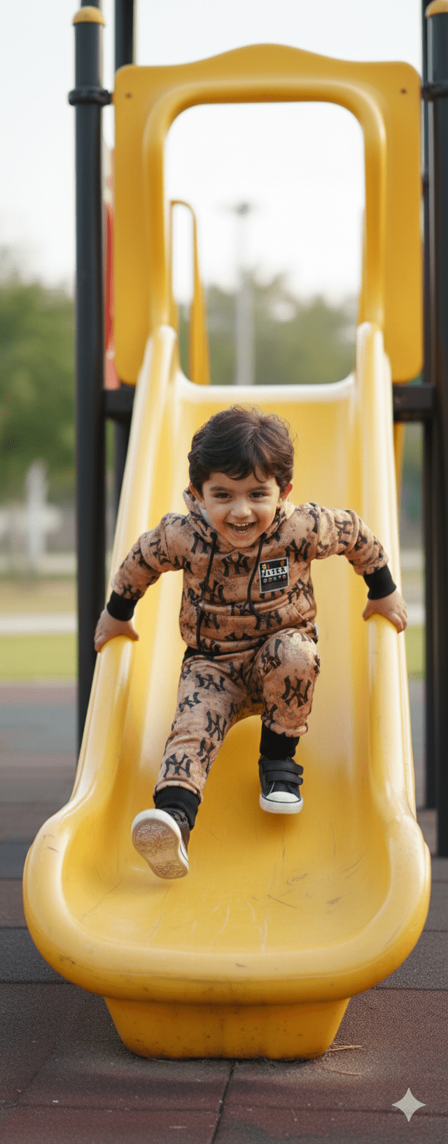 Kids NY Pattern Hoodie & Trouser Set - Zambeel