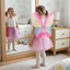 Kids Rainbow Fairy Wings Costume - Zambeel