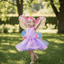 Kids Rainbow Fairy Wings Costume - Zambeel