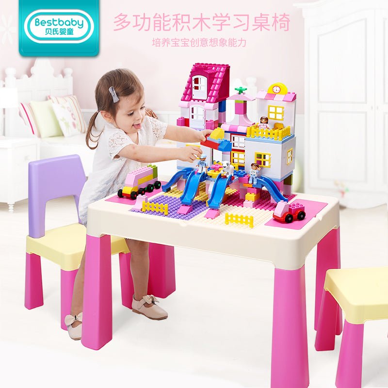 Kid's Table & Chair Playing Set © - Zambeel