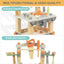 Kids Wooden Tool Workbench © - Zambeel