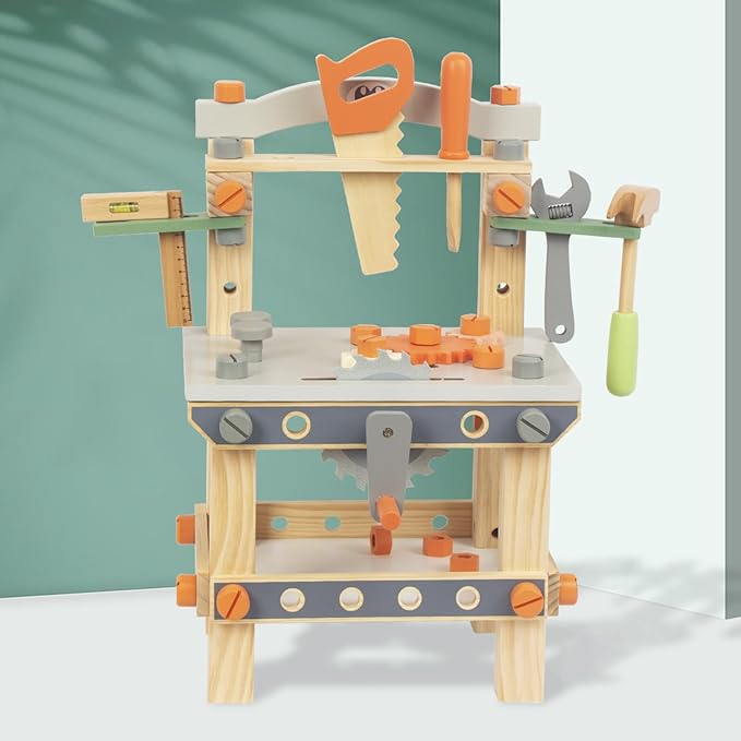 Kids Wooden Tool Workbench © - Zambeel