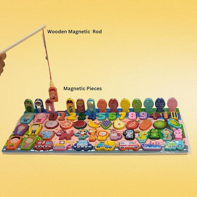 KidzLearn - 6 - in - 1 Traffic Matching & Counting Board - Zambeel