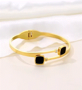 سوار نسائي من الفولاذ المقاوم للصدأ